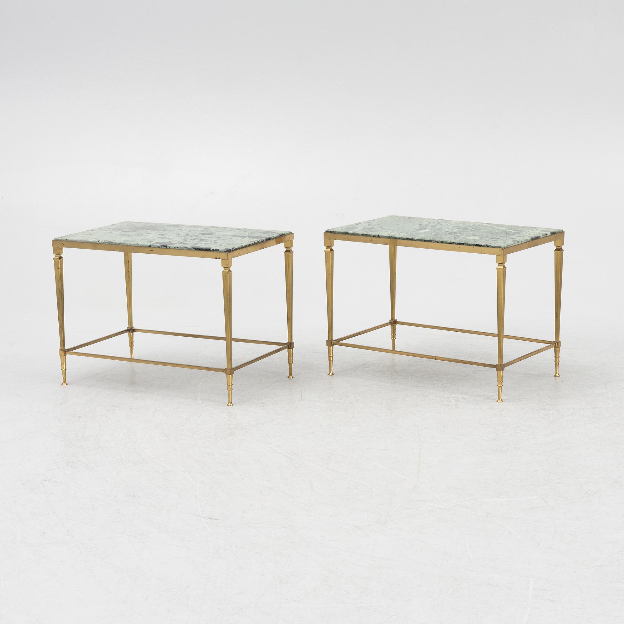 Sidobord, ett par, Italien, 1900-talets andra hälft.