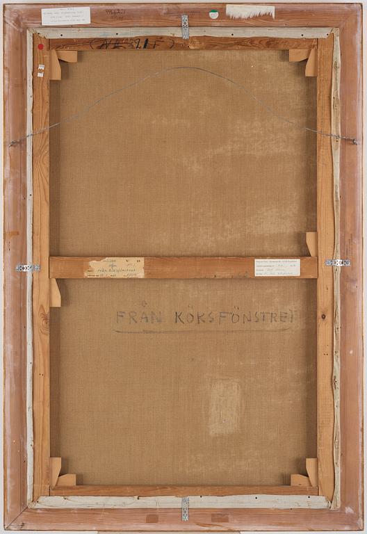 AXEL NILSSON, olja på duk, signerad.