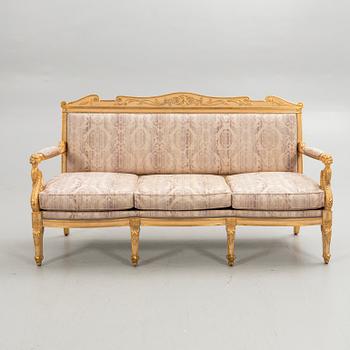 Soffa, empirestil, 1900-talets första hälft.