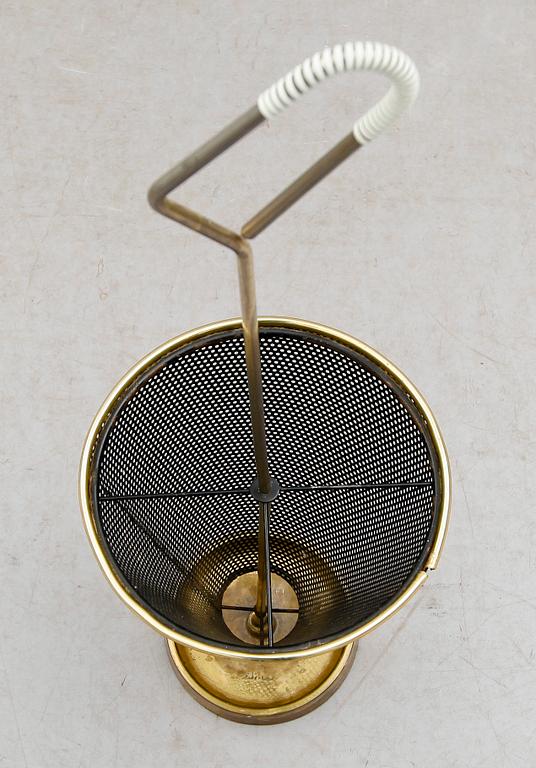 PARAPLYSTÄLL, mässing, 1900-talets mitt.