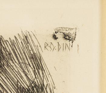 Anders Zorn, "Auguste Rodin".