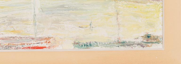 Torger Enckell, oil on board.