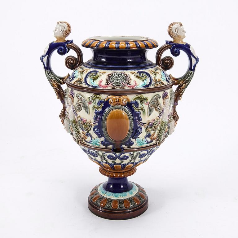 PRAKTURNA, majolika, Rörstrand, sekelskiftet 1800/1900.