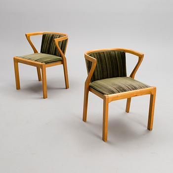 ALVAR AALTO, A PAIR OF ARMCHAIRS, model 2, Artek, mid 20th century.