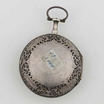 HERRFICKUR, silver, Cornelis Vyterweer, Rotterdam, 1700-tal. Vikt tot ca 149 gram.