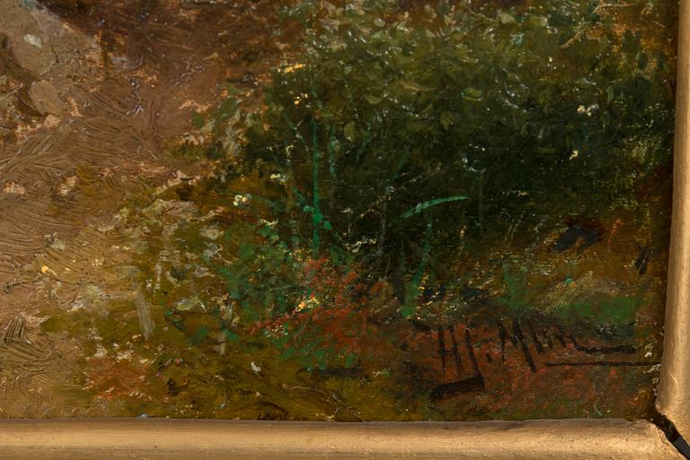 Hjalmar Munsterhjelm, ON THE PATH BY THE SHORE.