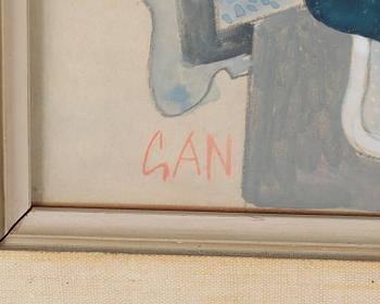 GÖSTA ADRIAN-NILSSON, mixed media, signed.