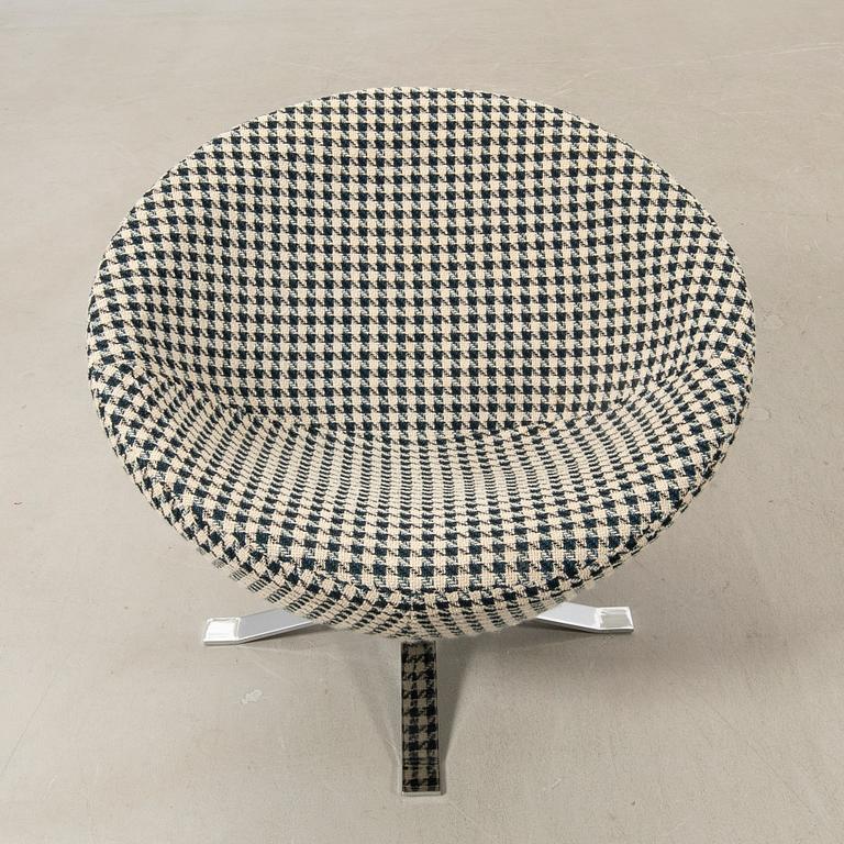 Swivel armchair, later part of the 20th century.