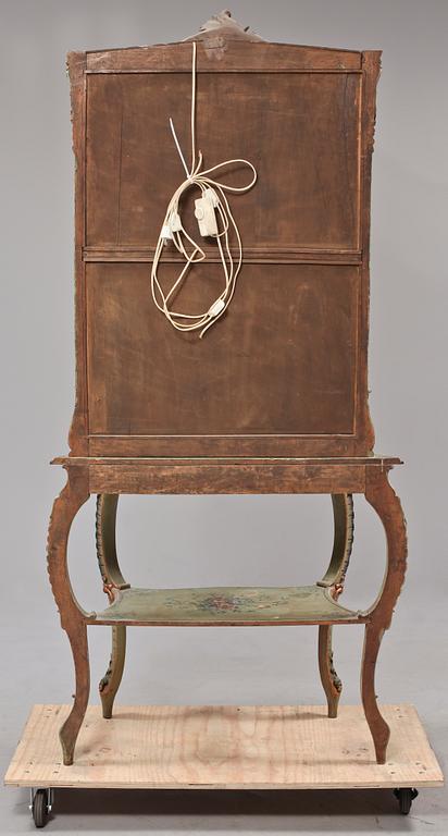 VITRINSKÅP, rokokostil, sydeuropa, 1900-tal.