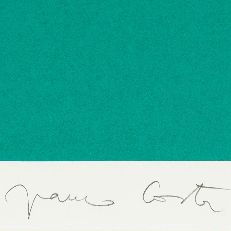 Franco Costa, silkscreen in colours, signed 148/250.