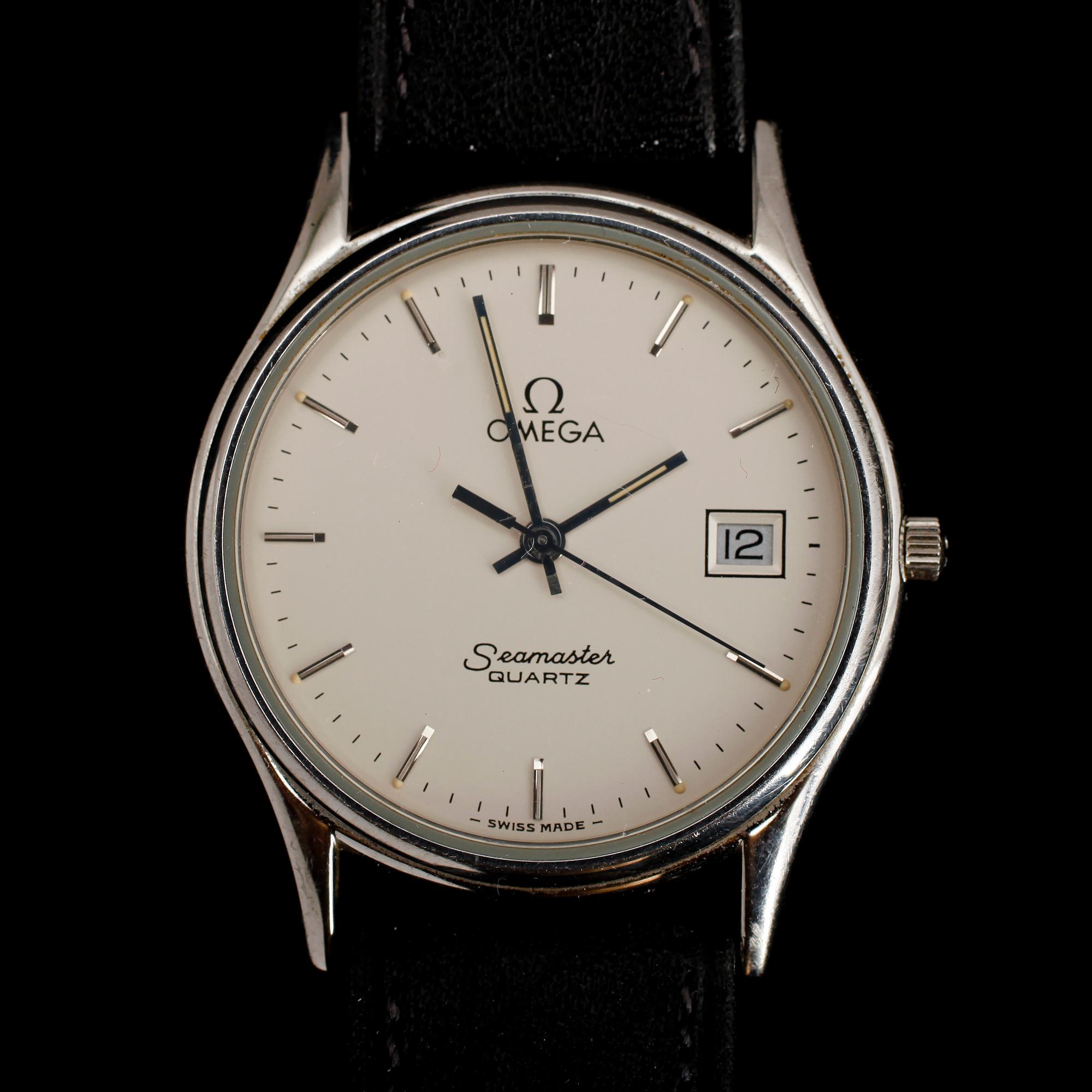 ARMBANDSUR, stål, Omega Seamaster.