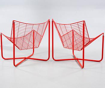 A pair of chairs by Niels Gammelgaard for Ikea, designed in 1983.