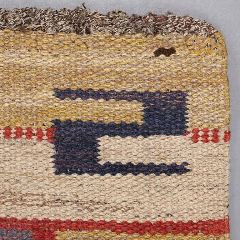 Märta Måås-Fjetterström, MATTA, "Blå Esset", rölakan, ca 248,5 x 191,5  cm, signerad AB MMF.