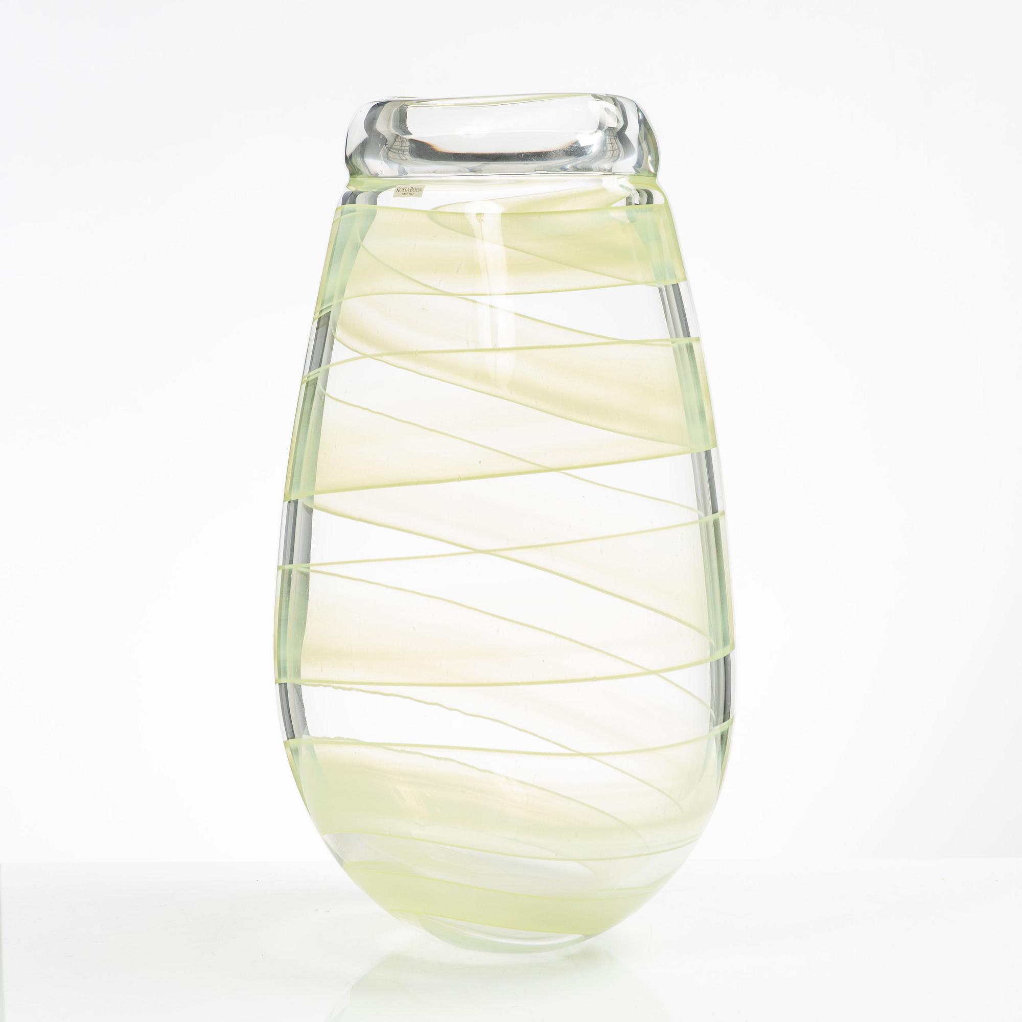 Ann Wåhlström, vas, glas, provexemplar, Kosta Boda.