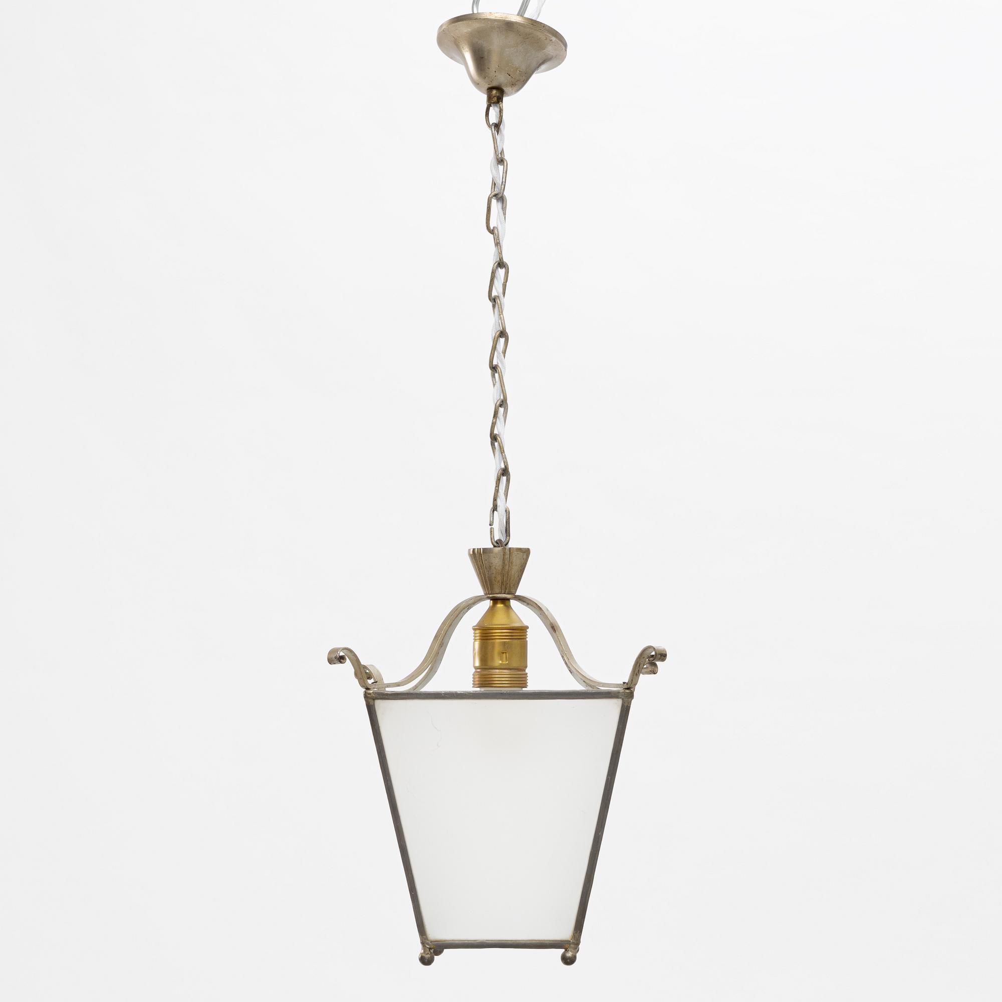 Harald Notini, taklampa, modell "6401", Arvid Böhlmarks Lampvarufabrik, 1920-30-tal.