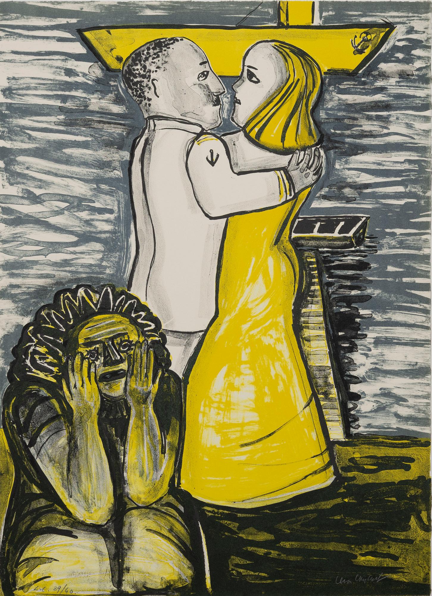 Lena Cronqvist, Untitled, from the portfolio: "August Strindberg, Ett Drömspel".