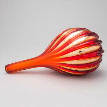 DALE PATRICK CHIHULY, glasskulptur samt mapp, Nuutajärvi Finland 1995.