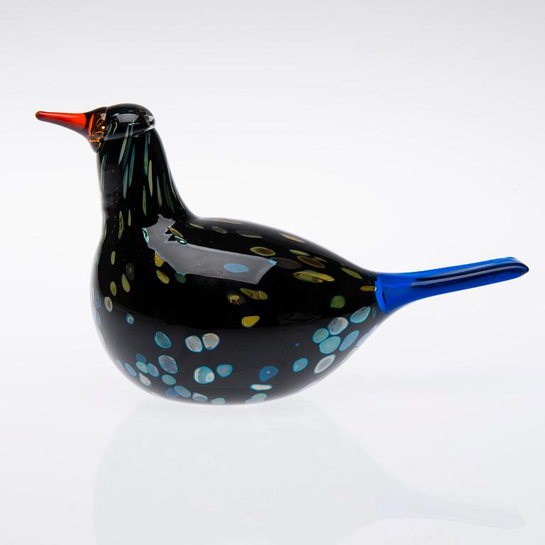 VUOSILINTU 2003, lasia, signeerattu O.Toikka Nuutajärvi.