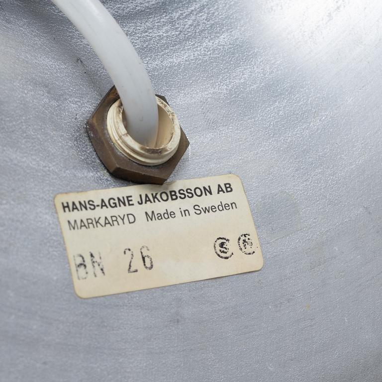 Hans-Agne Jakobsson, a model 'BN-26' table lamp, Markaryd.