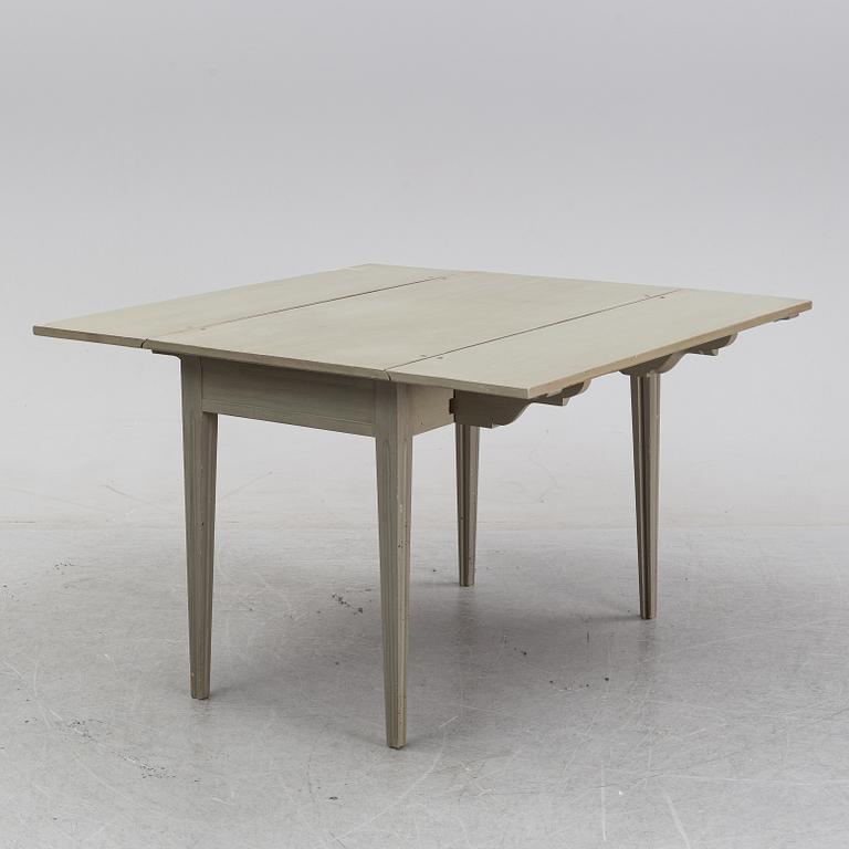 An 'Alunda' drop leaf table from Ikea, 1990's.