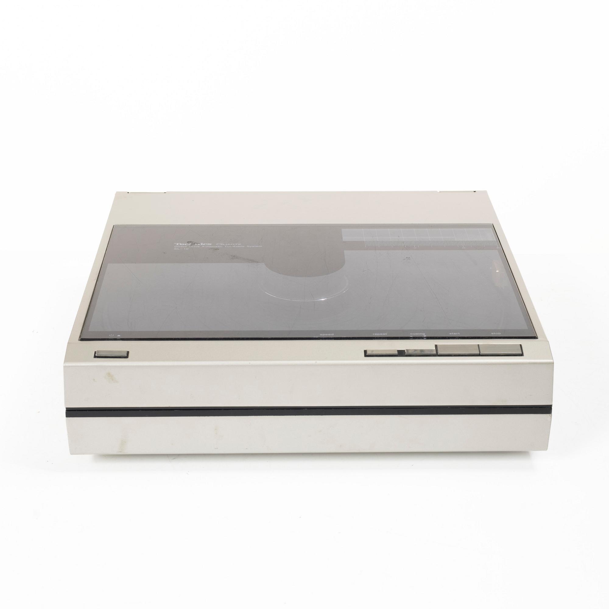 Vinyl record player, Technics Quartz SL-10, Matsushita Electric, Japan, 1979–1985.