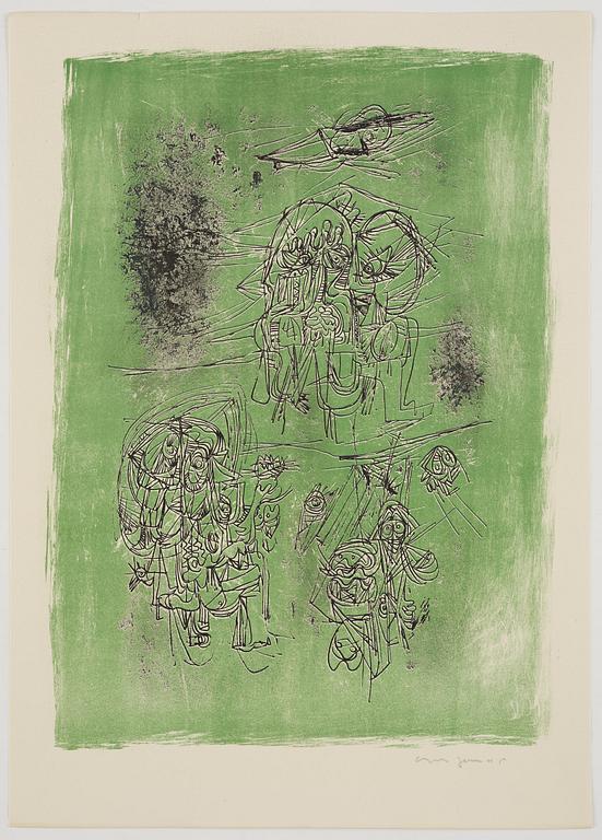 Asger Jorn, "8 Litografier".