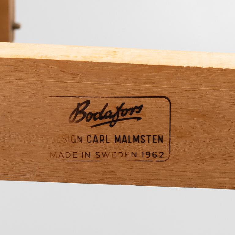 Carl Malmsten, a birch 'Herrgården' dining table, Bodafors, 1962.