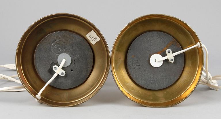 BORDSLAMPOR, snarlika, 1900-talets andra hälft.