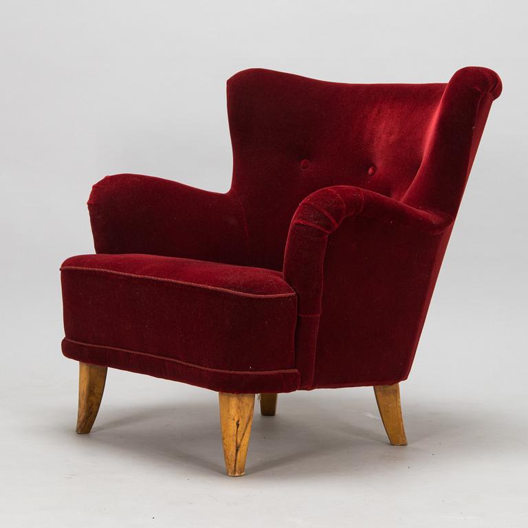 Ilmari Lappalainen, fåtölj, "Laila", Asko, Finland  1950-tal.