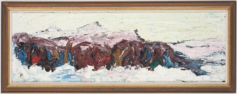 RAGNAR JOHANSSON, olja på duk, sign.