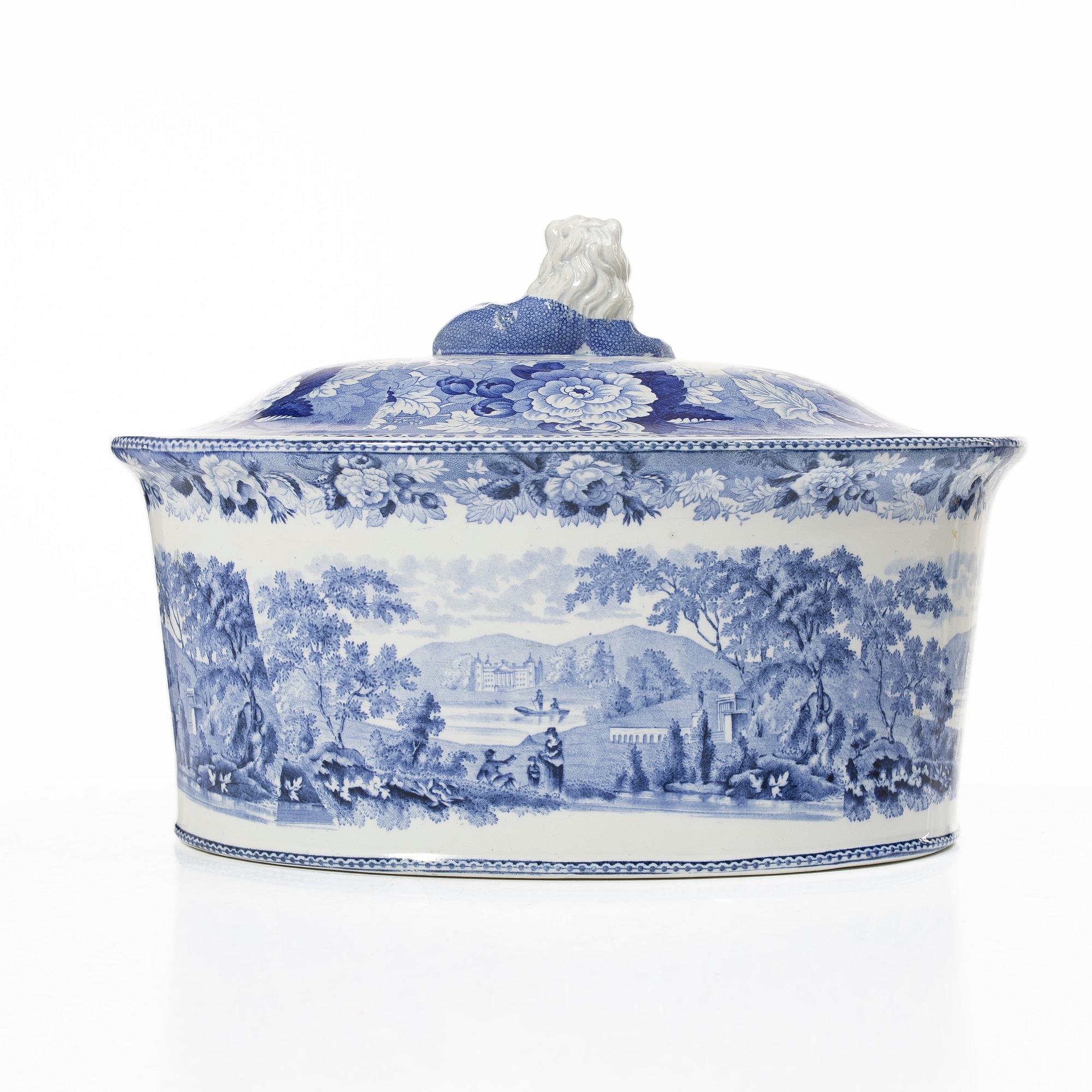 Pastejform, flintgods, 1800-talets andra hälft.
