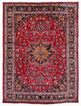 A carpet, Oriental, c. 335 x 257 cm.