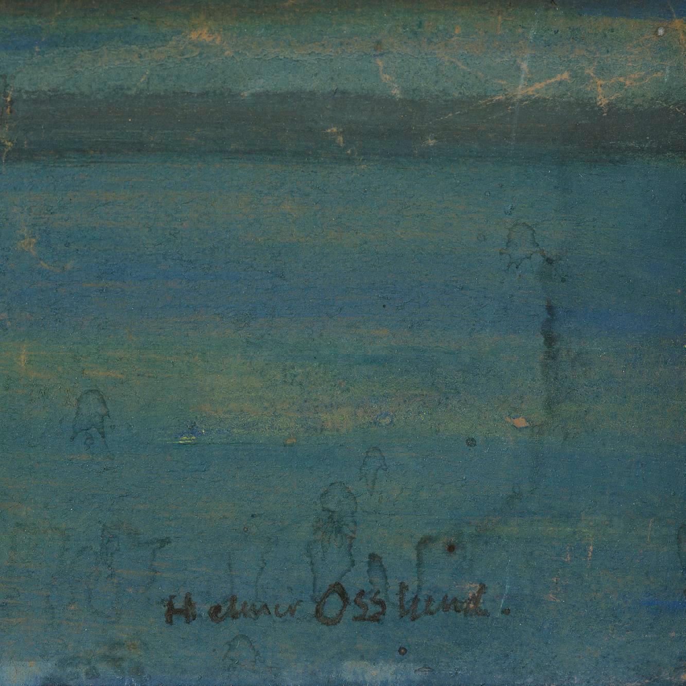 Helmer Osslund, River landscape.