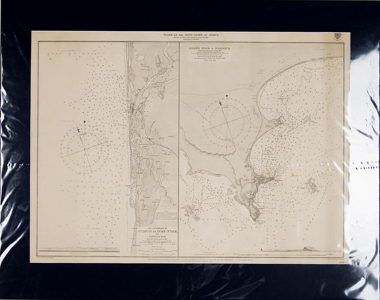 KARTA, Afrika 1879.
