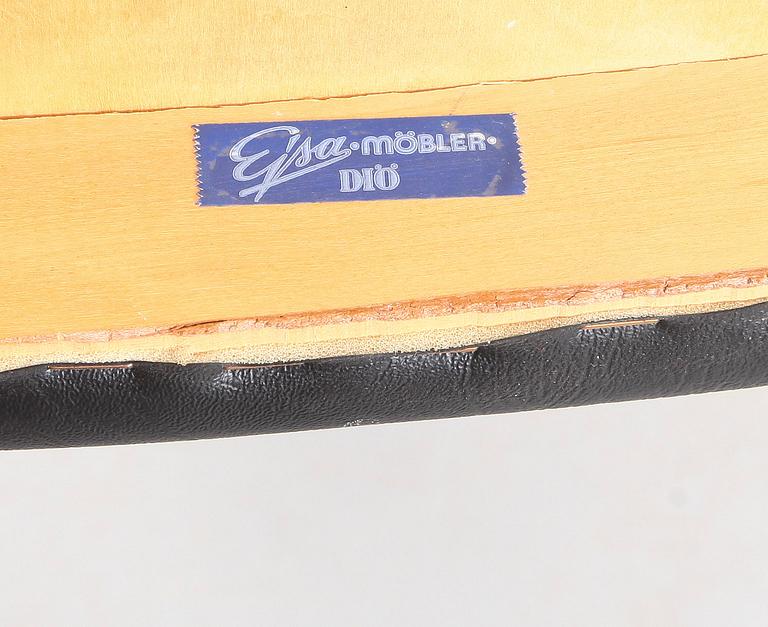 KARMSTOLAR, ett par, Ejsa-möbler, Diö, 1950/60-tal.
