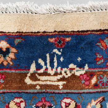 A CARPET, Mashad possibly, signed, 336 x 246 cm.