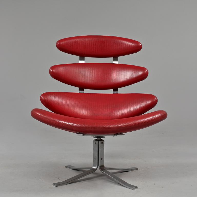 FÅTÖLJ, "Corona", Poul M. Volther, Erik Jørgensen, Møbelfabrik, Danmark, 2000.