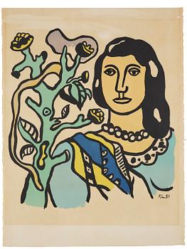 949. Fernand Léger, "La femme et la fleur".