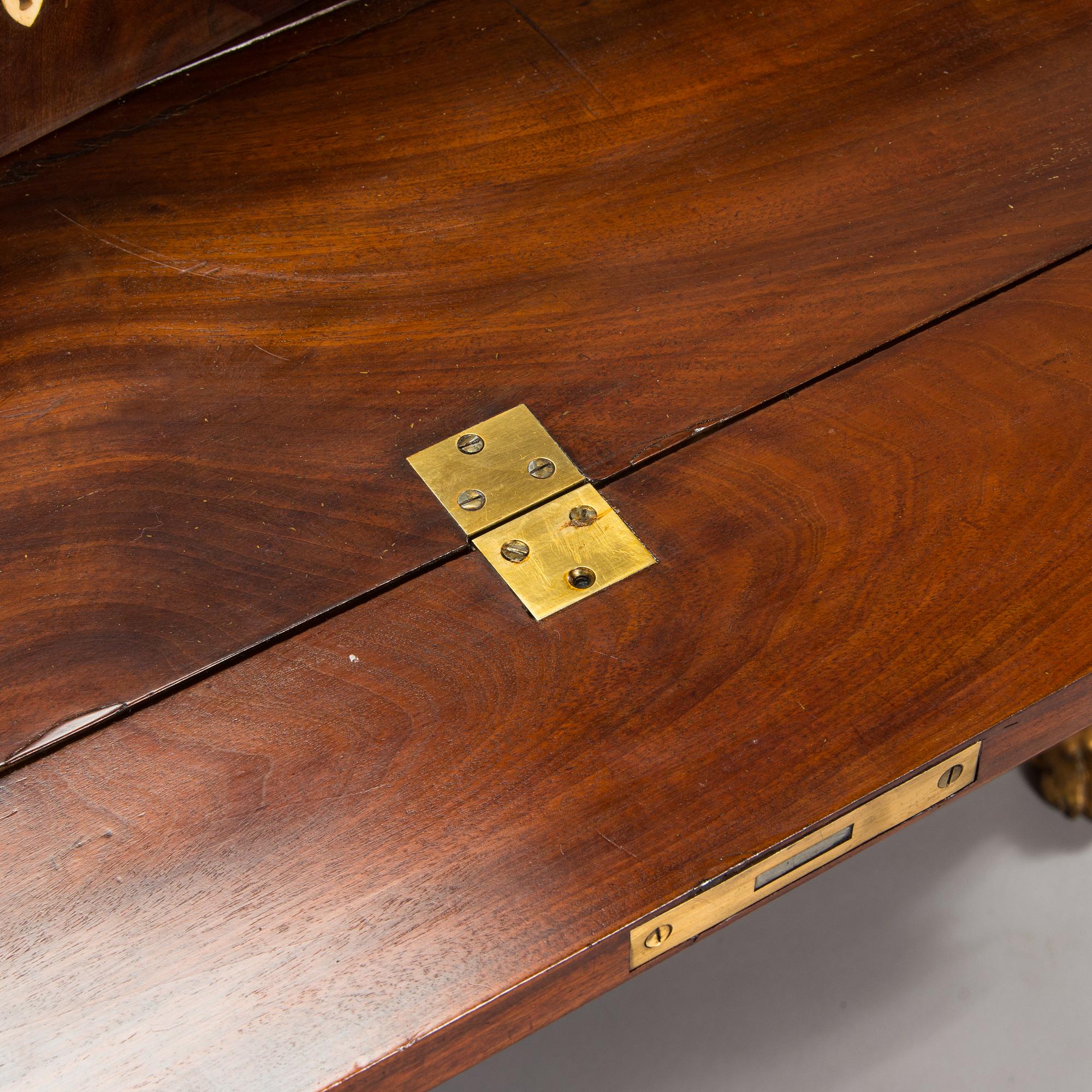 A Late Gustavian secretaire chest of drawers, 1800-1810.