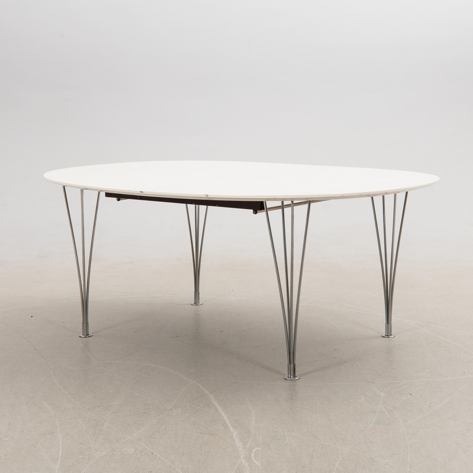 Bruno Mathsson & Piet Hein, matbord, "Superellips".