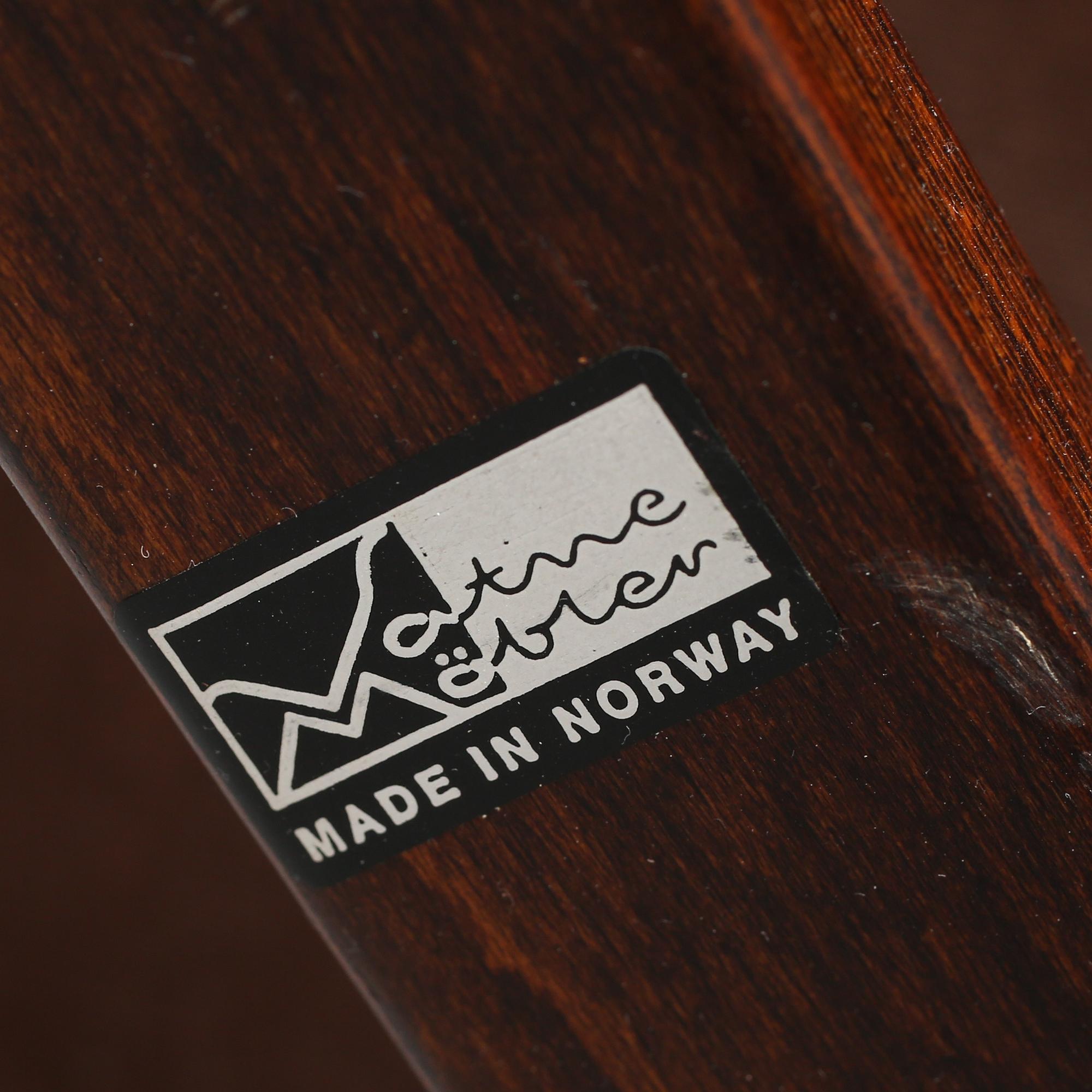 FÅTÖLJER, 2 st, "Falcon", Sigurd Ressell, Vatne Möbler, Norge, 1970-tal.