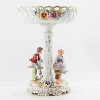 Essay bowl Louis XV style Plaue Germany mid-20th century porcelain.