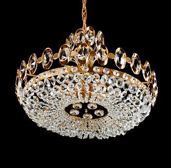 TAKLAMPA, 1900-talets andra hälft. Höjd ca 25 cm.