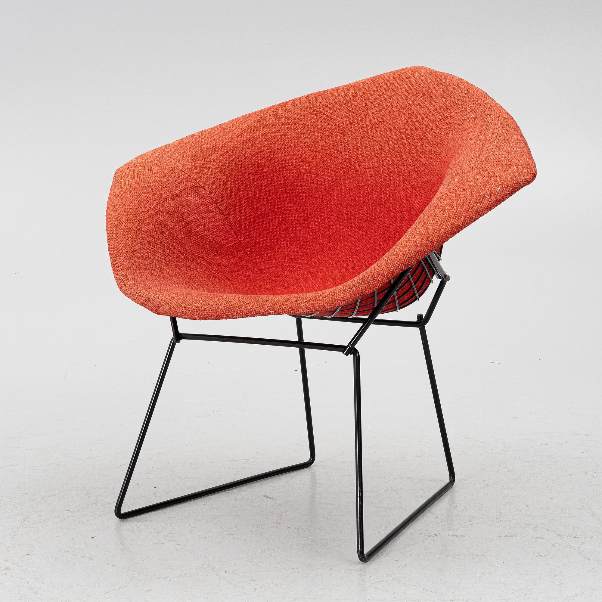 Harry Bertoia, fåtölj, "Diamond Chair".