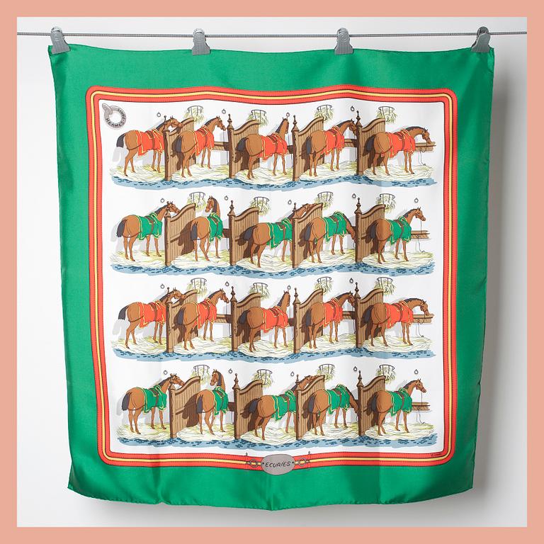 SCARF, "Ecuries", Hermès.