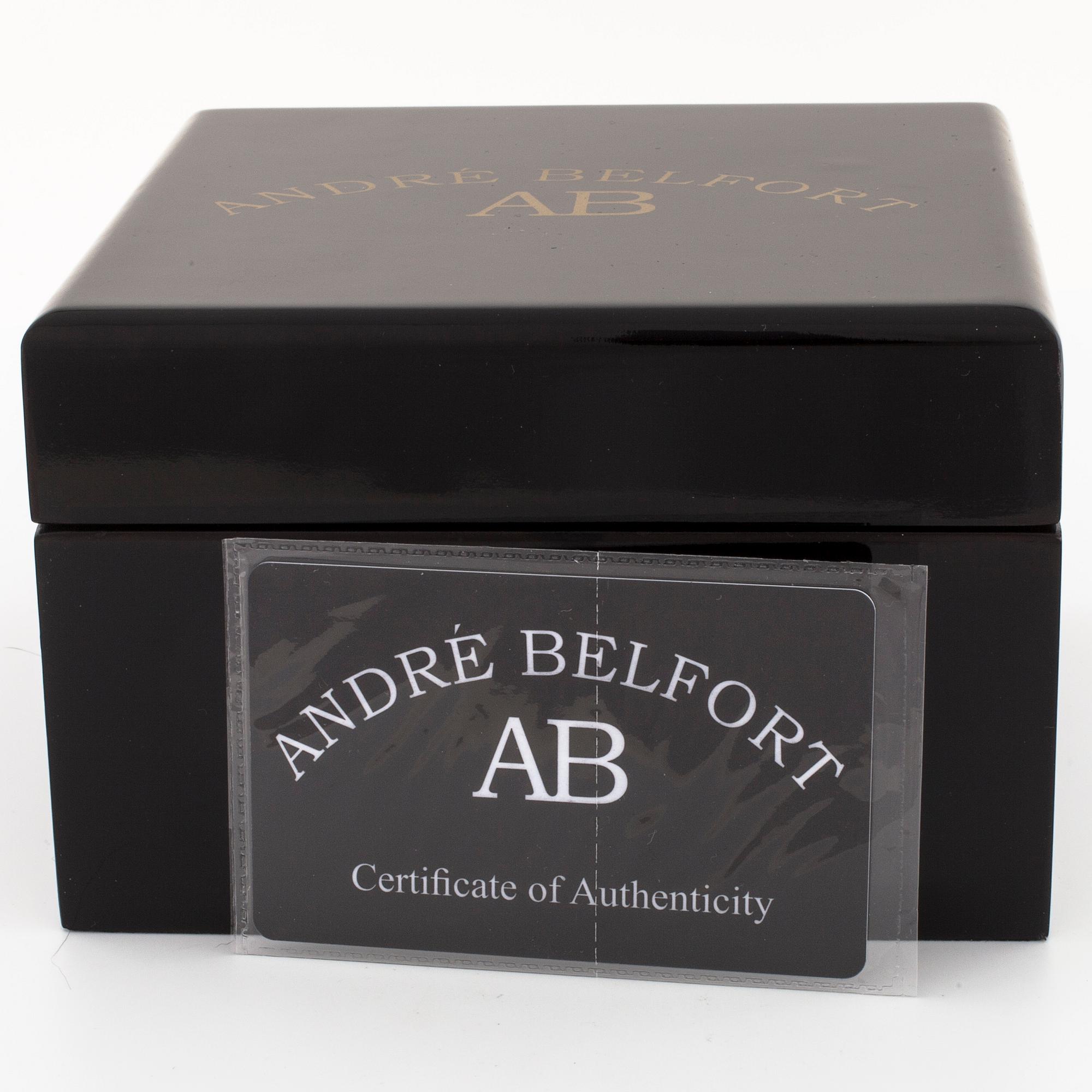 ANDRÉ BELFORT AB, Siréne, wristwatch, 41 mm.