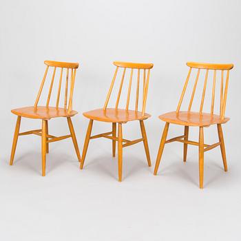 Ilmari Tapiovaara, tuoleja, 3 kpl, "Fanetti" Edsbyverken, 1960-luku.