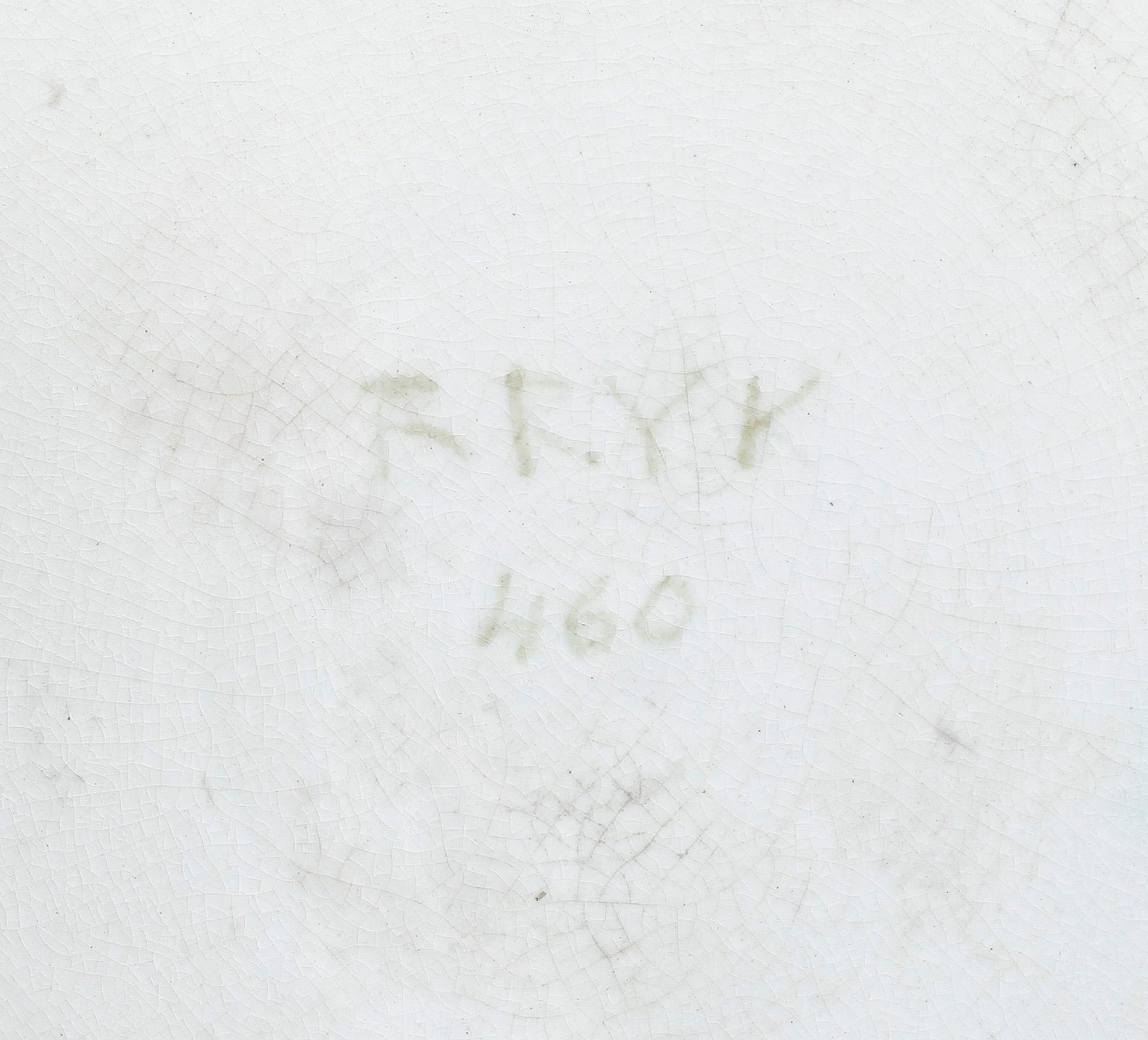 RUT BRYK, tallrikar, 2 st, keramik, signerad.