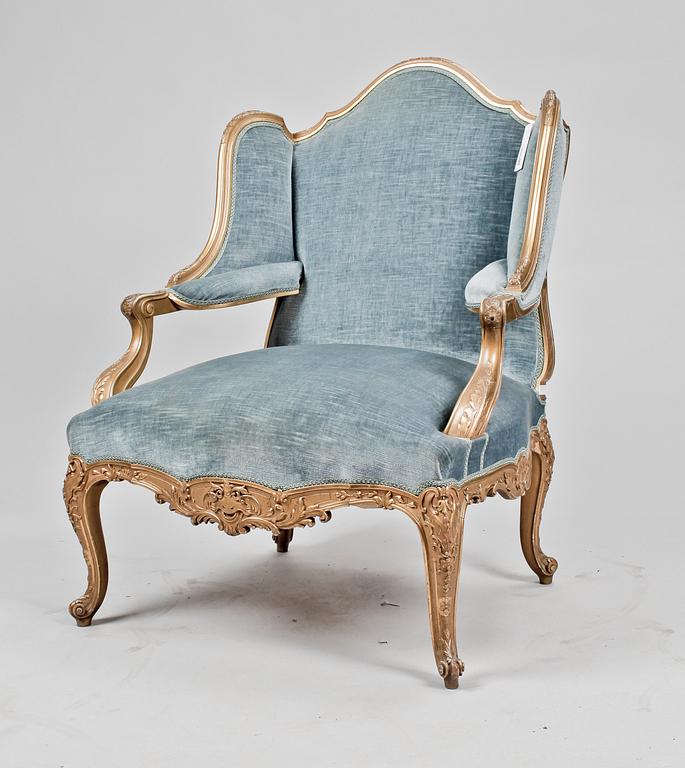 FÅTÖLJ, Louis XV-stil, 1900-tal.