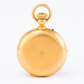 A Le Roy & Fils pocket watch , Paris France. 40 mm.